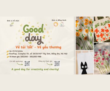 Good Day: Vẽ túi ‘tốt’ – Vẽ yêu thương