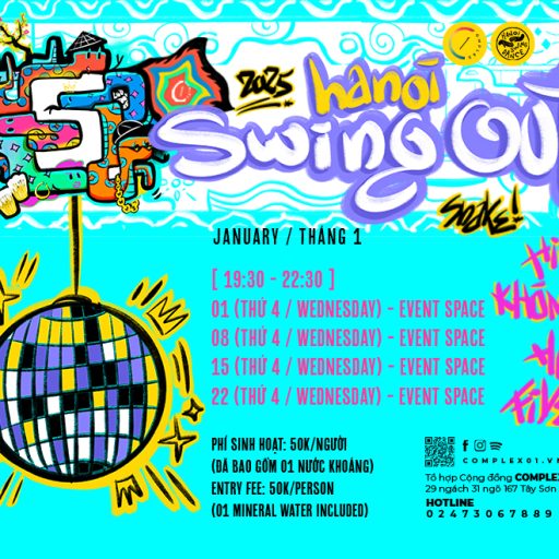 HANOI SWING OUT – THÁNG 01