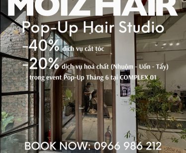 POP-UP HAIR STUDIO | MOIZ HAIR x COMPLEX 01