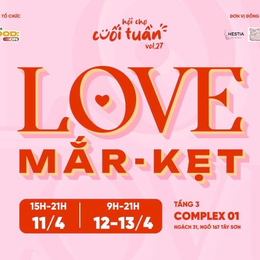 Hội chợ Cuối Tuần Vol.27: Love Mắr-Kẹt | Garagesale x Workshop