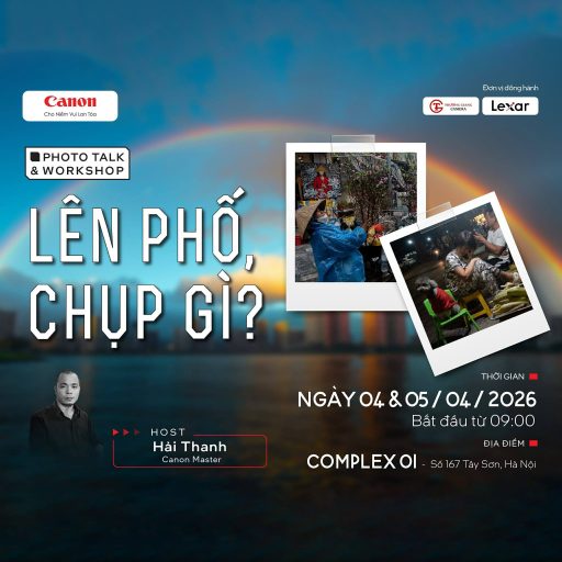 PHOTO TALK & WORSHOP: CAPTURE THE STREET