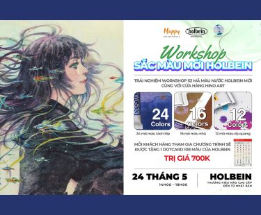 WORKSHOP RA MẮT & TRẢI NGHIỆM 52 MÀU NƯỚC MỚI