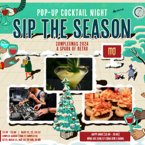 POP-UP COCKTAIL NIGHT: SIP THE SEASON