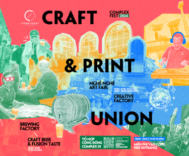 COMPLEX FEST 2024: CRAFT & PRINT UNION