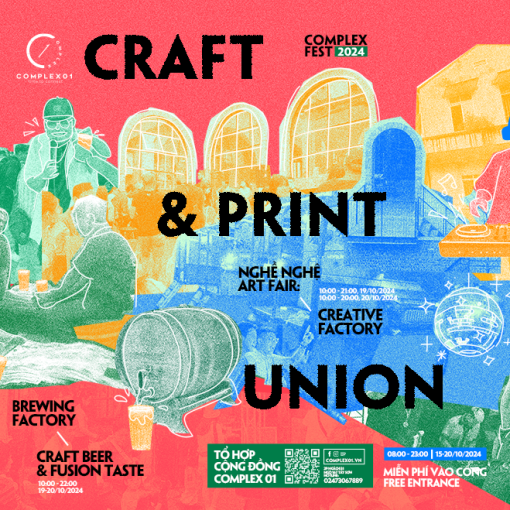 COMPLEX FEST 2024: CRAFT & PRINT UNION