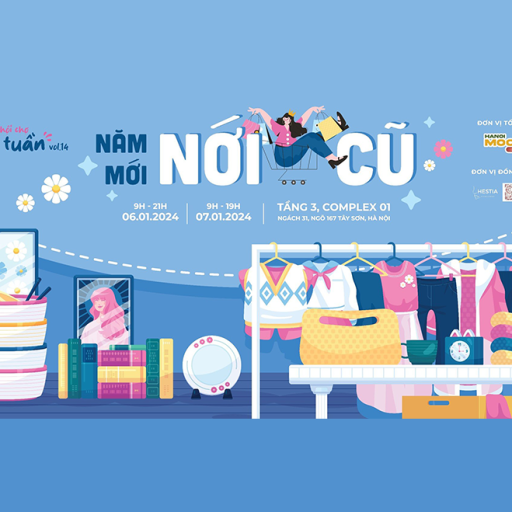Hội chợ Cuối tuần Vol.14: Năm Mới Nới Cũ | Gargage Sale x Workshop