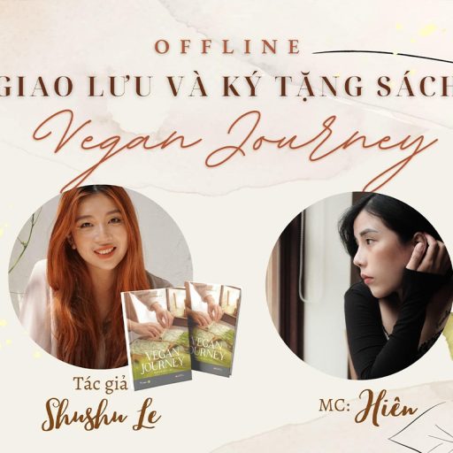 Sharing and autograph session of “VEGAN JOURNEY”  by SHUSHU LE
