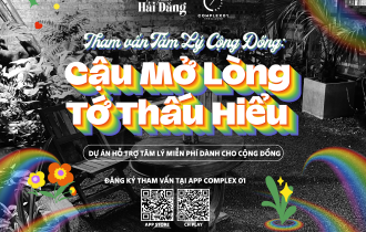 [COMPLEX 01 x Miền Hải Đăng] THAM VẤN TÂM LÝ CỘNG ĐỒNG: CẬU MỞ LÒNG – TỚ THẤU HIỂU