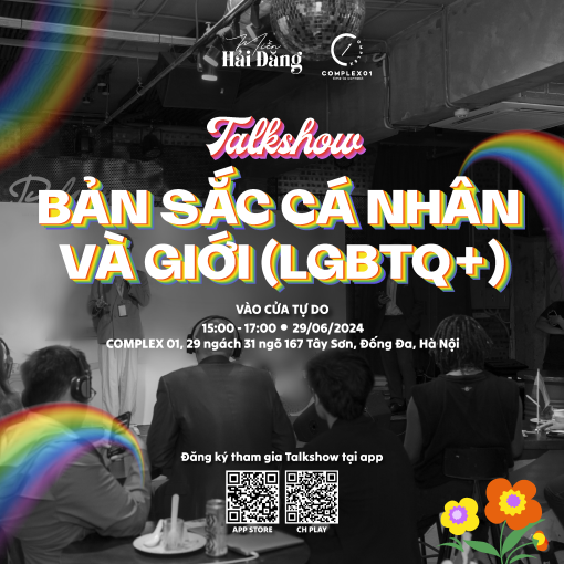 TALKSHOW: PERSONAL IDENTITY AND GENDER (LGBTIQ+) [COMPLEX 01 x MIỀN HẢI ĐĂNG)