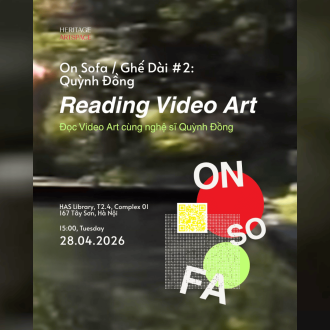 ON SOFA #2: READING VIDEO ART WITH QUYNH DONG