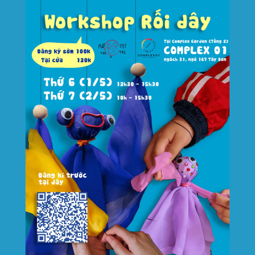 PUPPET WORKSHOP WITH TỒLÔ
