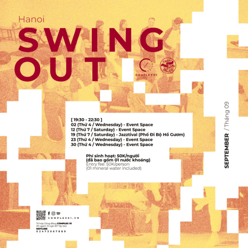 HÀ NỘI SWING OUT – THÁNG 9