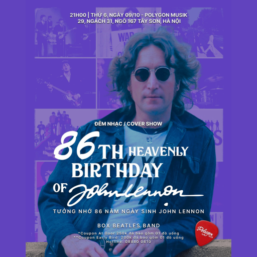 JOHN LENNON’S 86TH HEAVENLY BIRTHDAY LIVESHOW