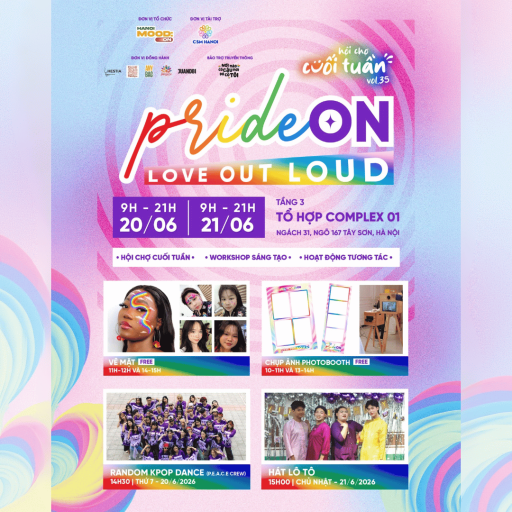 PRIDE ON 2026: LOVE OUT LOVE