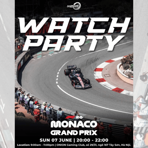 F1 WACTH PARTY: MONACO GRAND PRIX