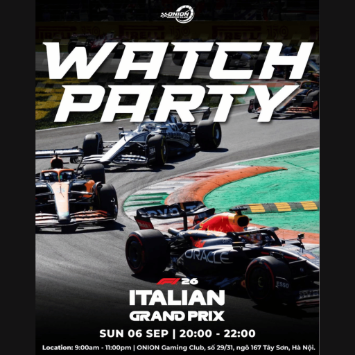 F1 WATCH PARTY: ITALIAN GRAND PRIX
