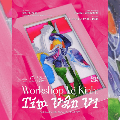 PURPLE BLOOMS – PRIDE SEASON GLASS PAINTING WORKSHOP