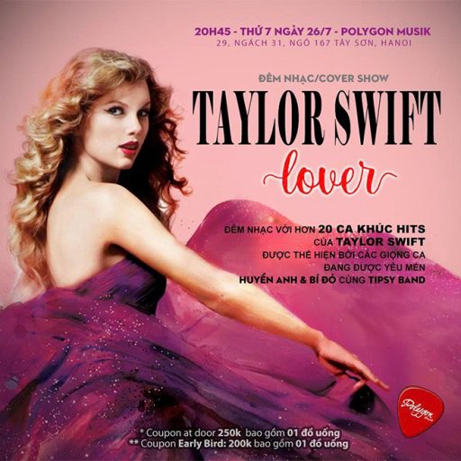 LOVER – A Taylor Swift Cover Show 26.07
