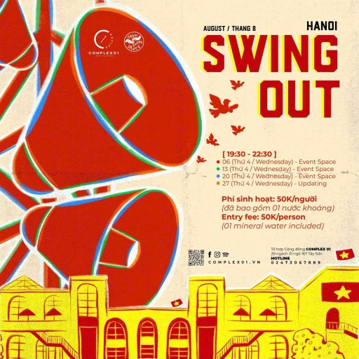 HANOI SWING OUT – THÁNG 08