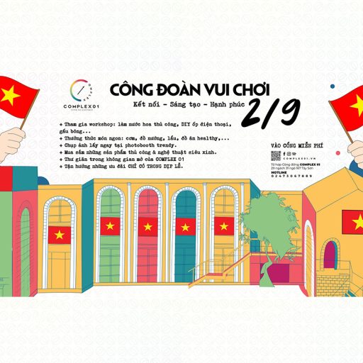 CÔNG ĐOÀN VUI CHƠI 2/9 • CONNECT – CREATIVITY – HAPPINESS