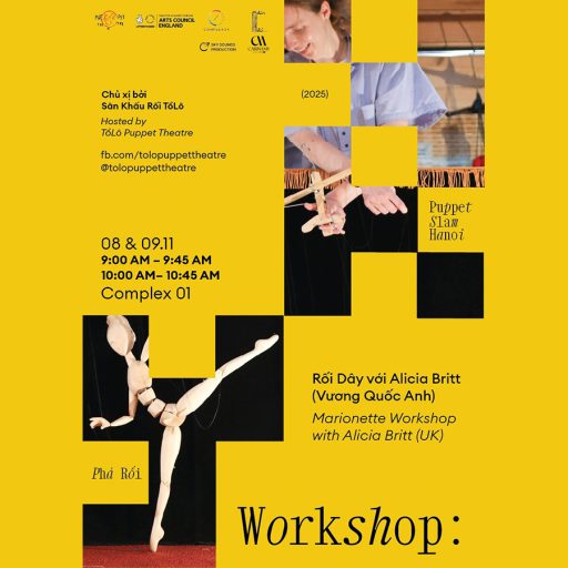 Workshop Rối Dây cùng nghệ sĩ Alicia Britt (Vương quốc Anh)