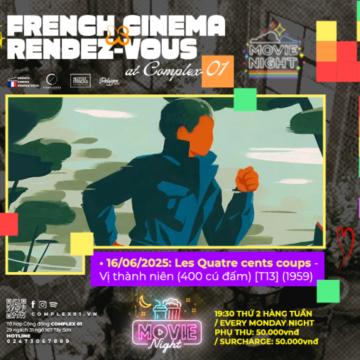 LES QUATRE CENTS COUPS –  VỊ THÀNH NIÊN (400 CÚ ĐẤM)[T13] (1959)