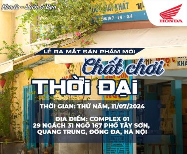 New product launch ceremony – Chất Chơi Thời Đại