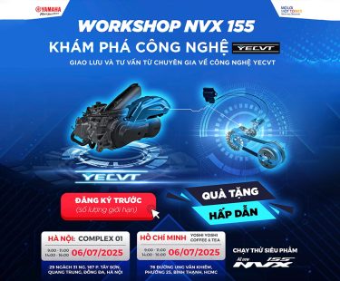 ALL NEW NVX 155: YECVT Technology Workshop and Test Ride with Experts