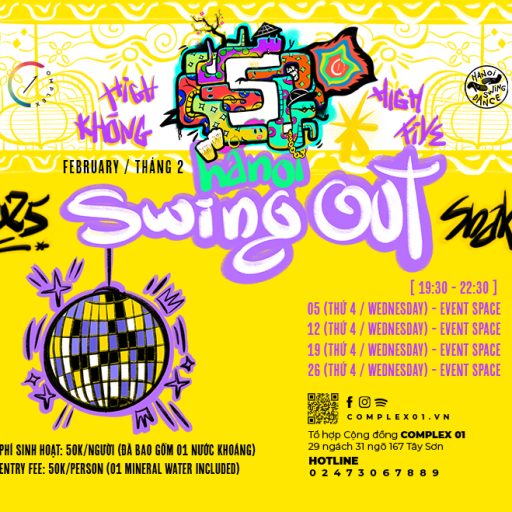 HANOI SWING OUT – THÁNG 02