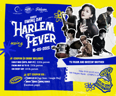Hanoi Swing Day 2025: HARLEM FEVER [Live Jazz & Dance night]