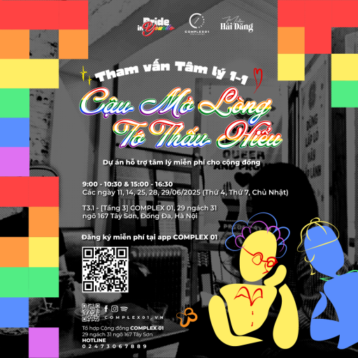 THAM VẤN TÂM LÝ 1-1: CẬU MỞ LÒNG – TỚ THẤU HIỂU