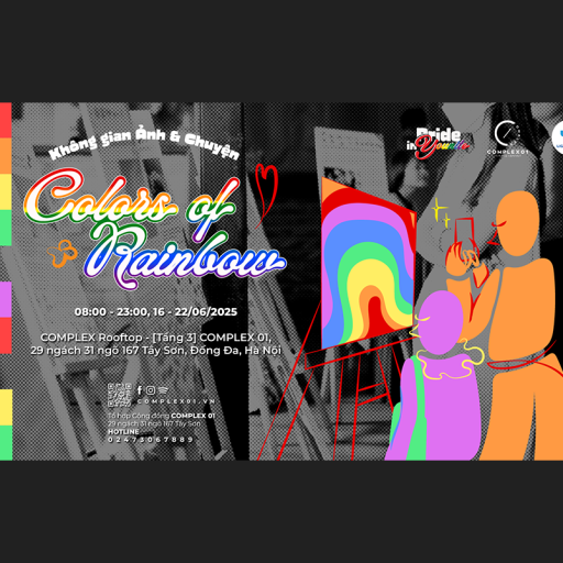 KHÔNG GIAN ẢNH & CHUYỆN COLORS OF RAINBOW