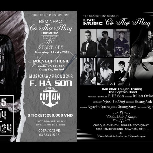 Đêm nhạc “Cô Thợ May” – The Seamstress Concert