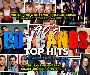 BOYBANDS TOP HITS – FLYING WITHOUT WINGS