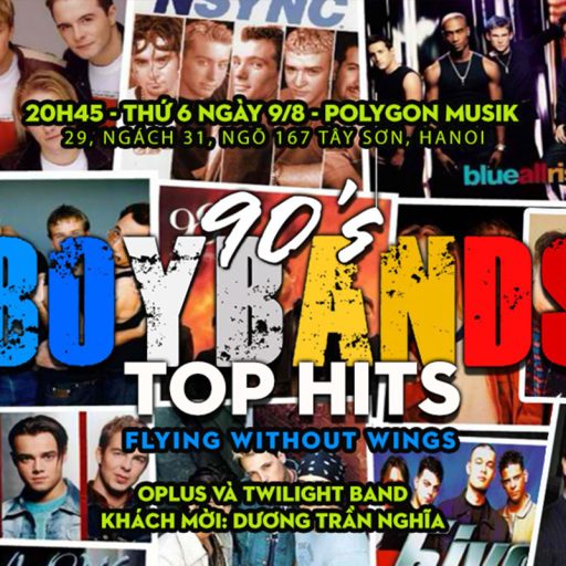 BOYBANDS TOP HITS – FLYING WITHOUT WINGS