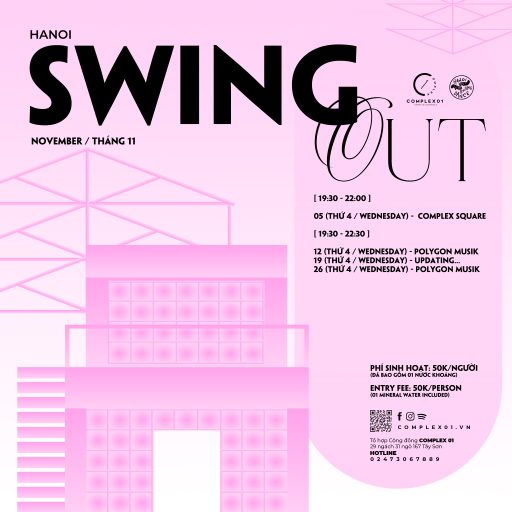 HANOI SWING OUT – THÁNG 11